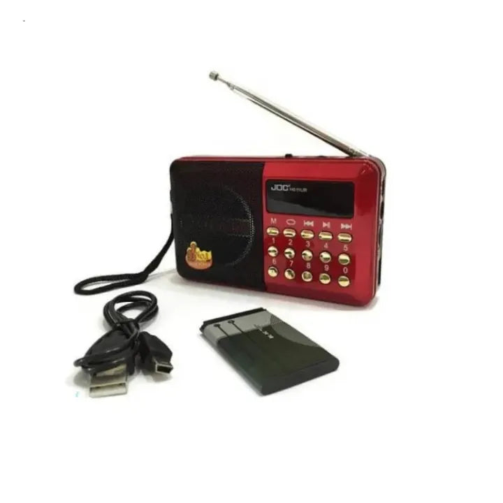 JOC Rechargeable FM Radio