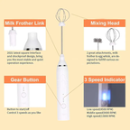 Coffe Mixer - 2 in 1 Milk Frother
