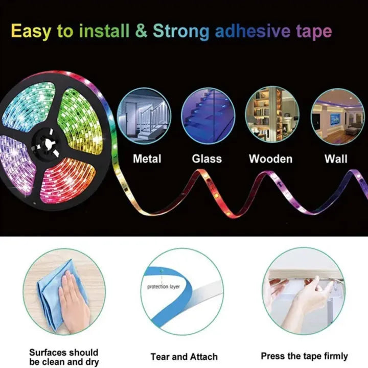 RGB LED Strip Light 5M - 2835