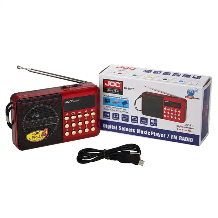 JOC Rechargeable FM Radio