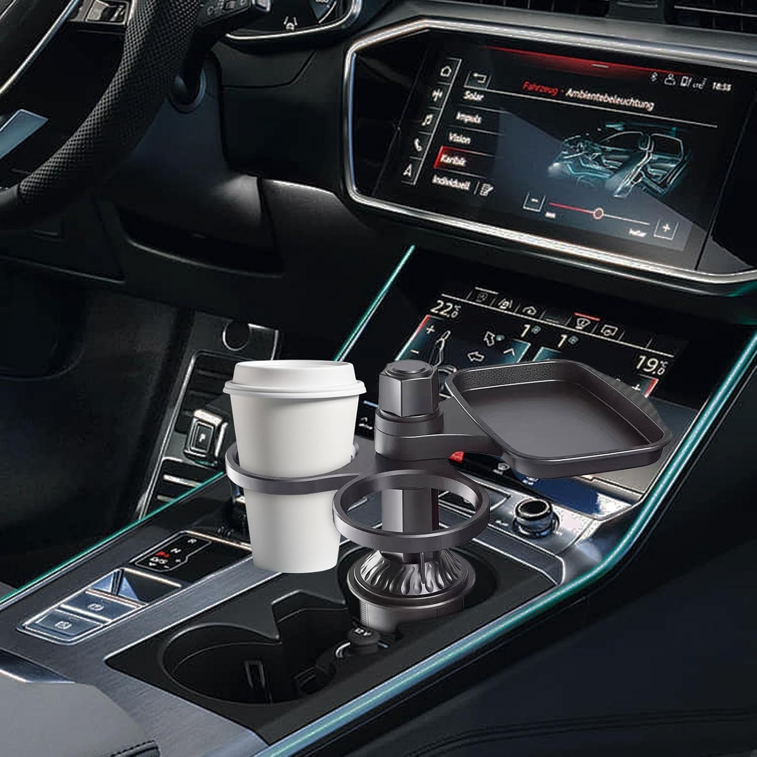 Double Drink Holder With Diner