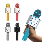 WS-858 Wireless Bluetooth Karaoke Mic & Speaker