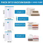 Vacuum Storage Bags With Pump
