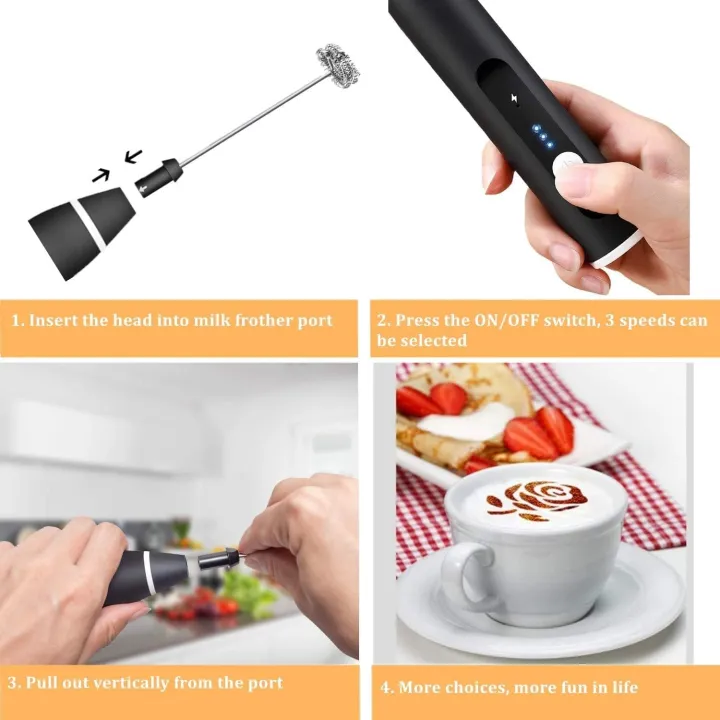 Coffe Mixer - 2 in 1 Milk Frother
