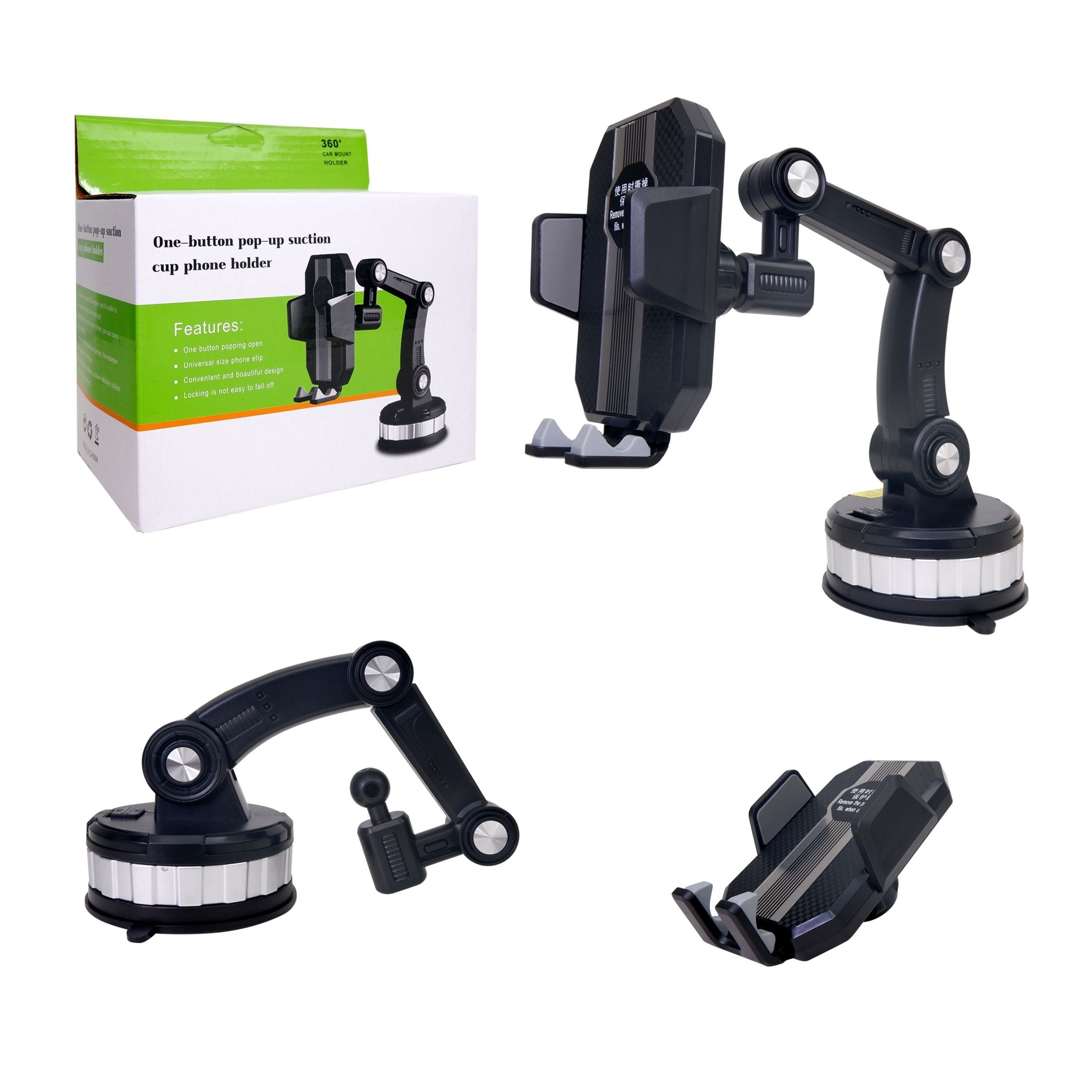 Mobile Pop Up Suction Car Phone Holder