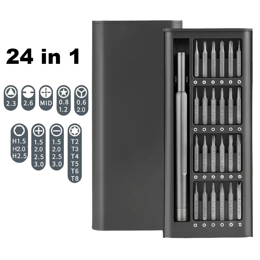 24 in 1 Magnetic Screwdriver Set
