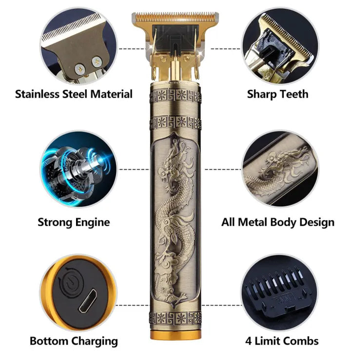 Vintage T9 Metal Hair Trimmer